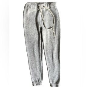 Thread & Supply Jogger Sweatpants With Drawstring Gray Marled Small EUC